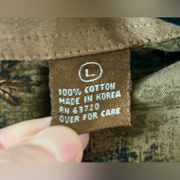 WHITETAILS LENGENDARY Turkey Print Long Sleeve Shirt Size Large - Picture 3 of 9